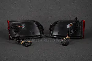 Rear Bumper Reflector Set Toyota Land Cruiser Prado 120 With LED