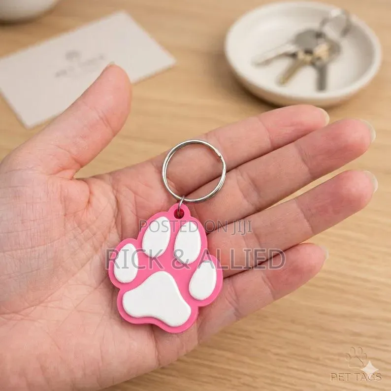 NFC Pet Collar Tag Anti-Lost Keychain – Instant Scan Digital ID
