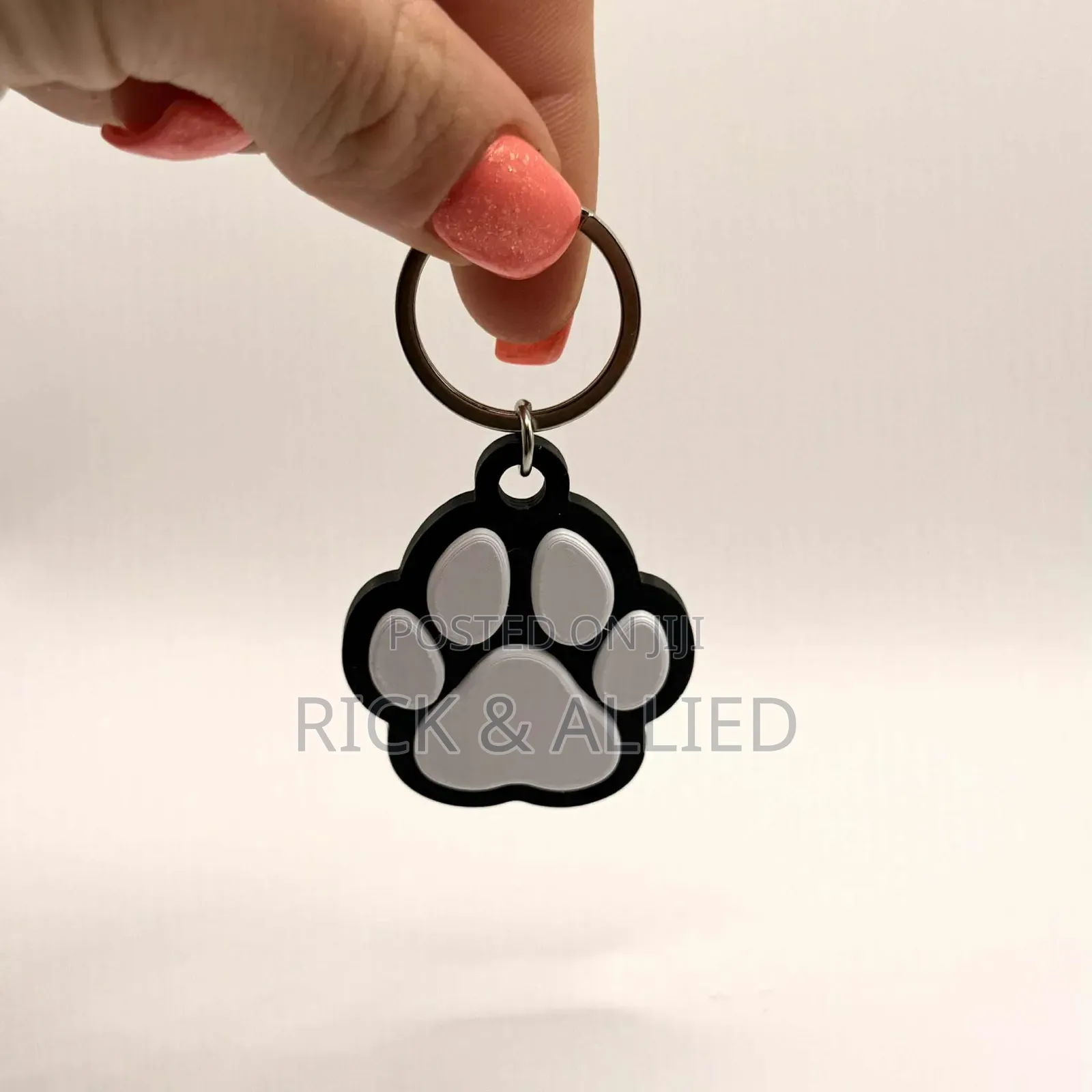 NFC Pet Collar Tag Anti-Lost Keychain – Instant Scan Digital ID