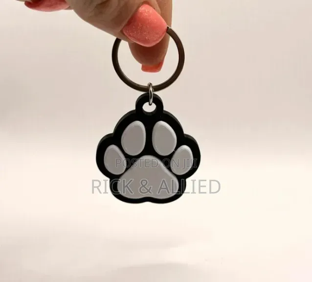 NFC Pet Collar Tag Anti-Lost Keychain – Instant Scan Digital ID