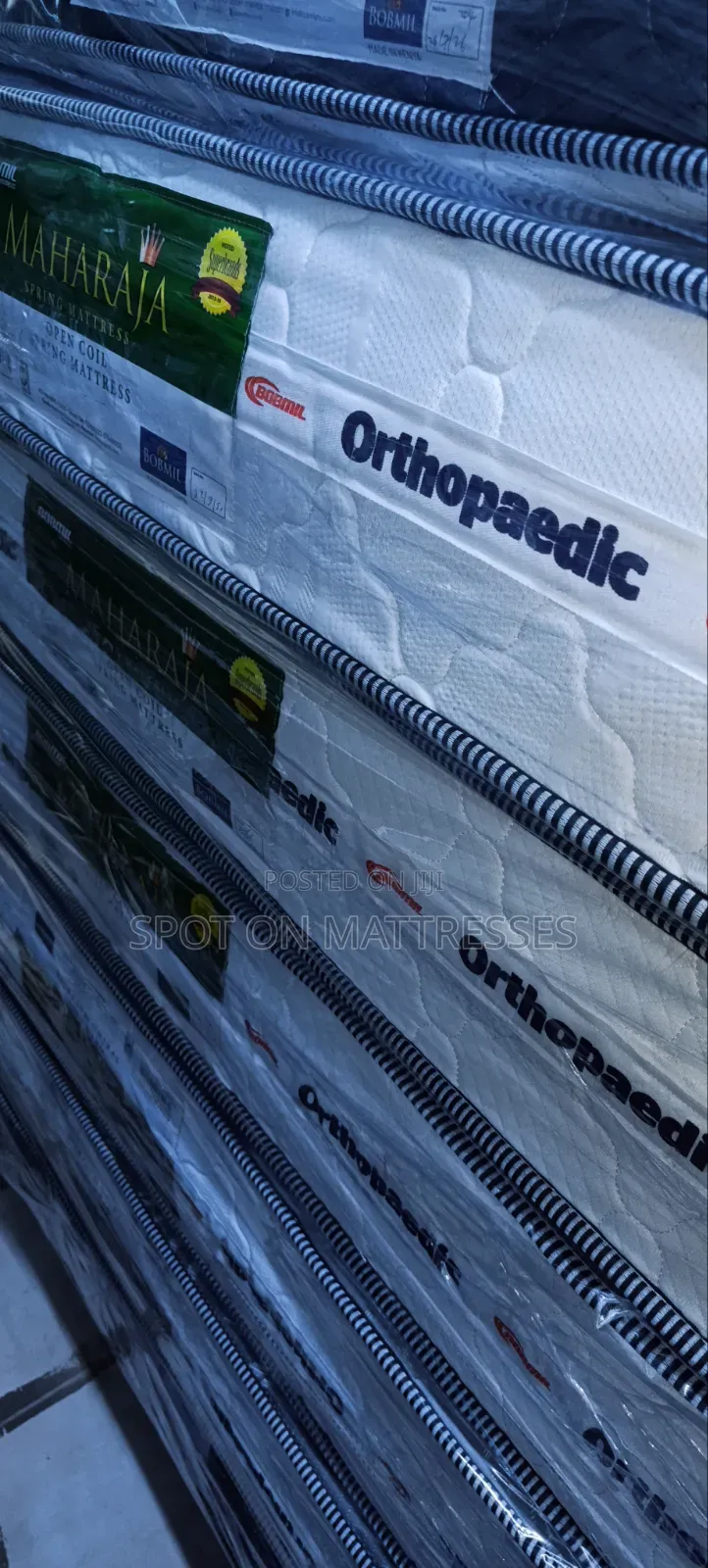 5X6 Bobmil Maharaja Orthopedic Spring Mattresses. Free Delivery! 