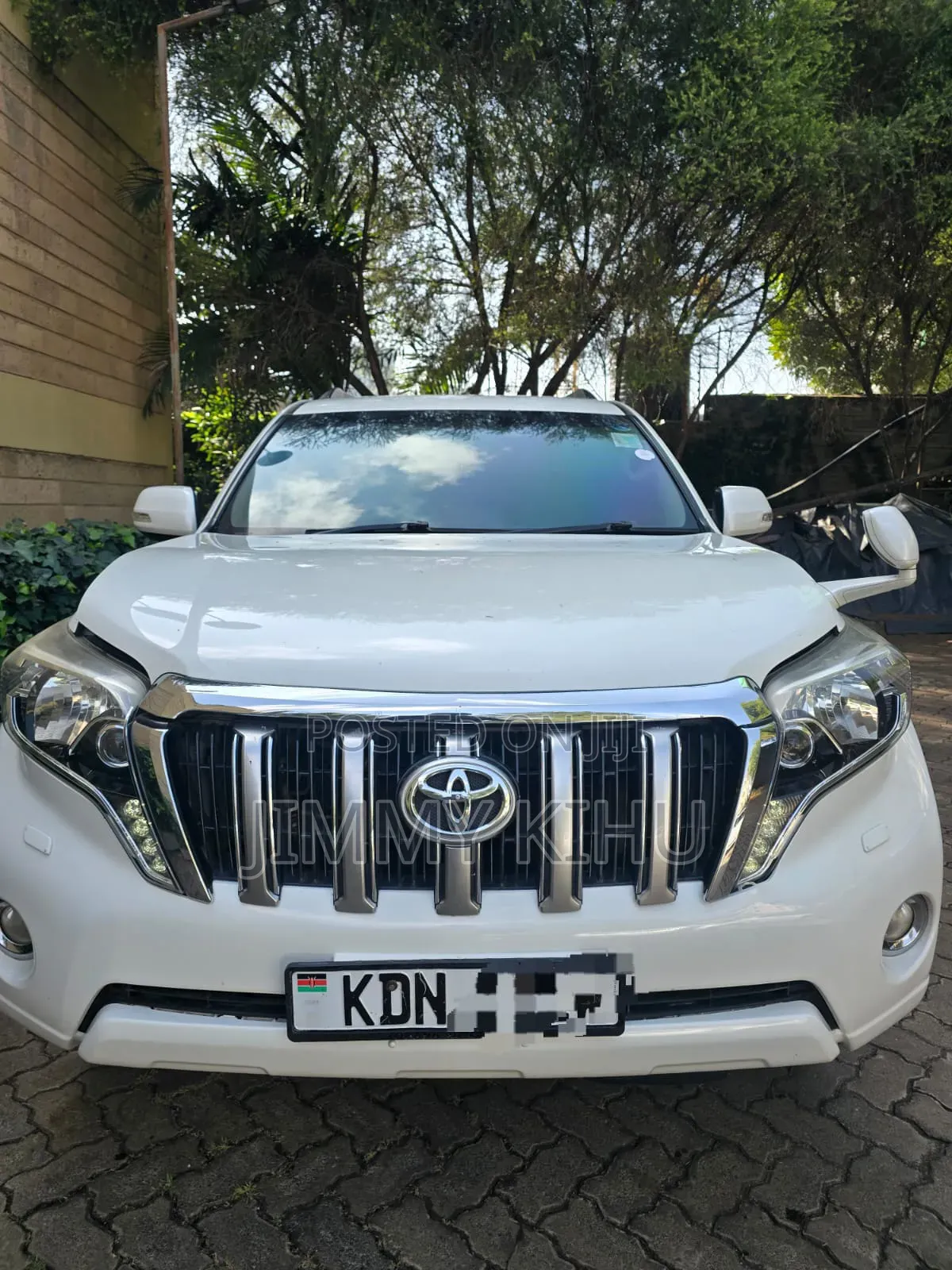 Toyota Land Cruiser Prado 2016 White