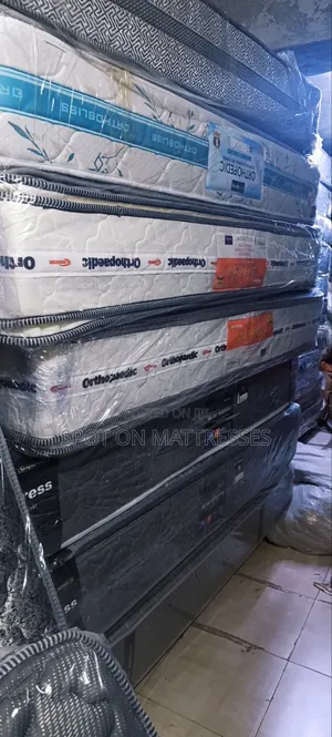Super Dope! 6x6x10 Orthopedic Spring Mattresses + Free Home Delivery!