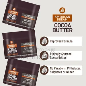 American Dream Cocoa Butter Body Cream for Men
