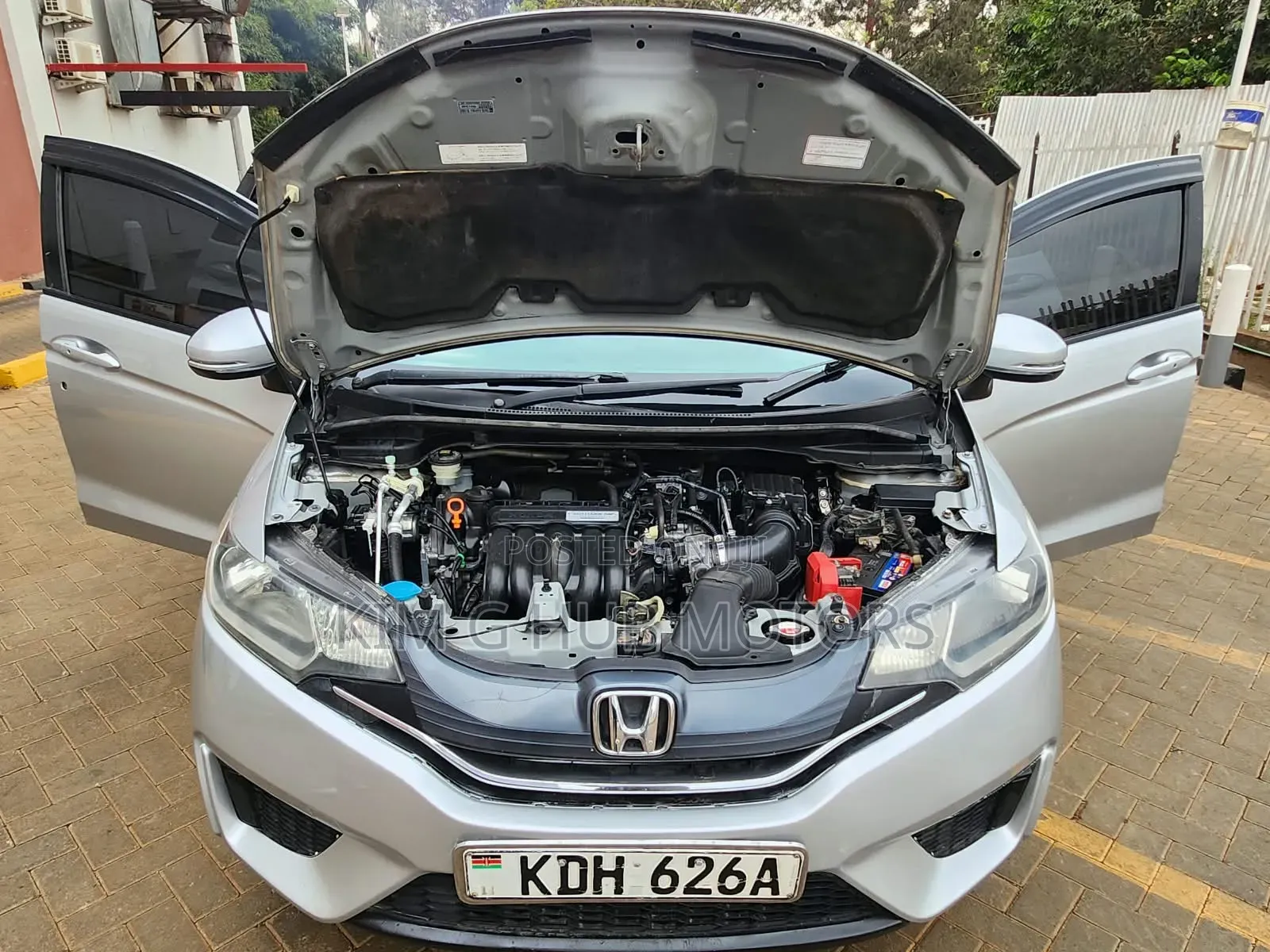 Honda Fit 2014 Silver