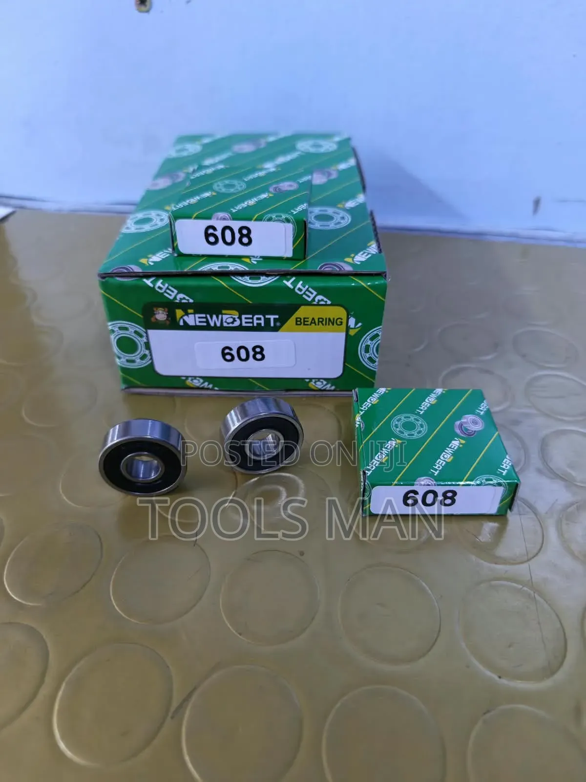Ball Bearing 8x22x7mm Newbeat 608-2rs