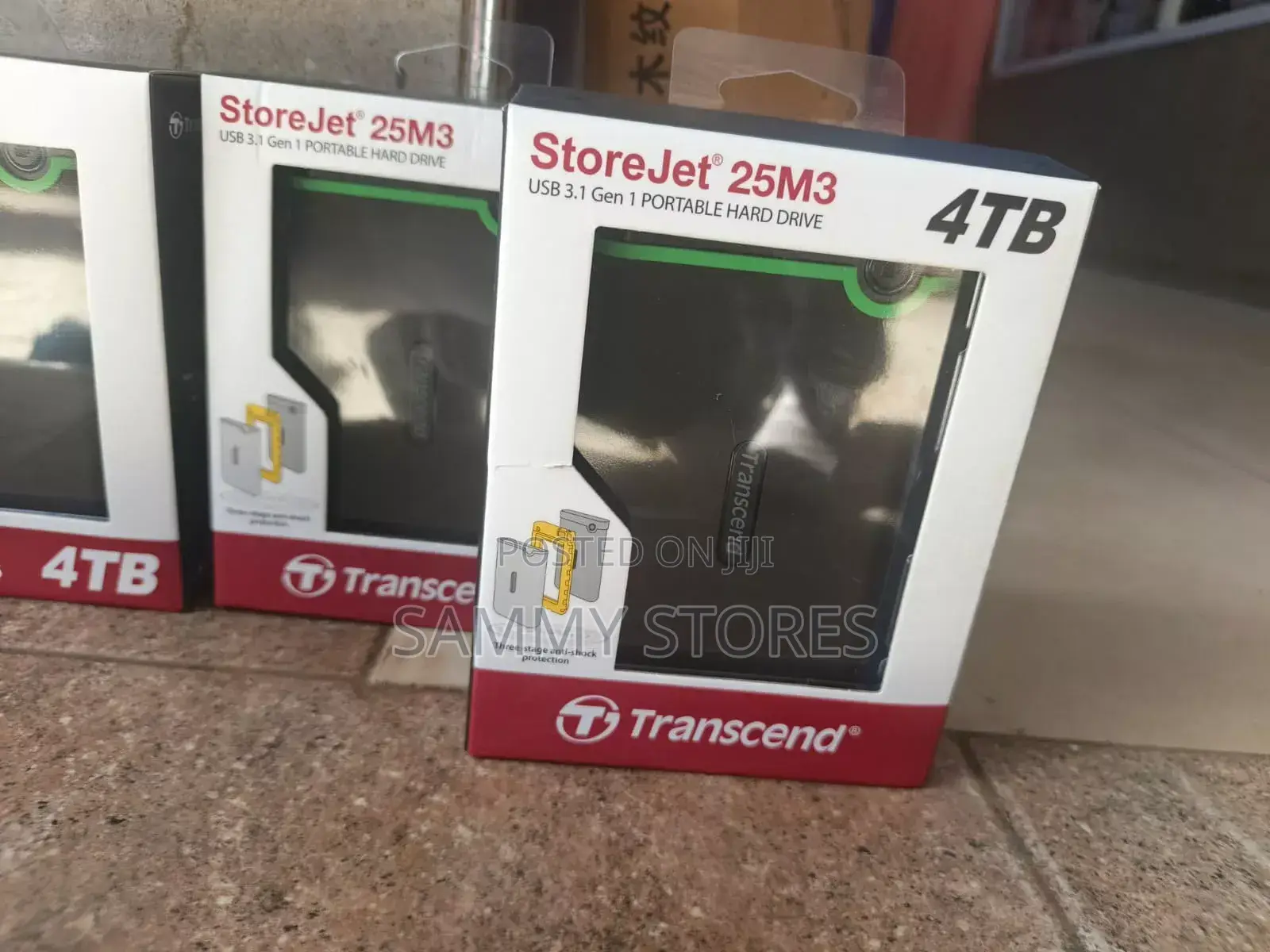 4TB Transcend StoreJet 25M3 External Storage Drive