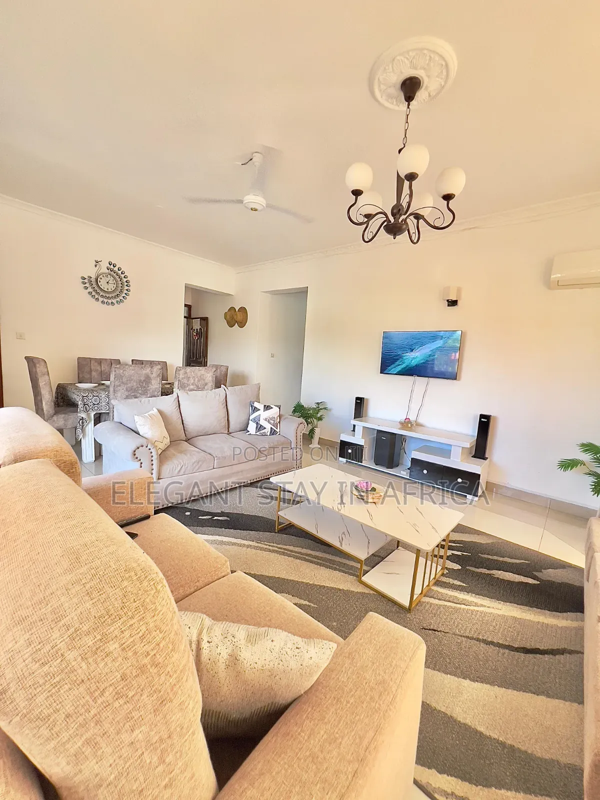 Spacious 2bdrm in Nyali at Per Day