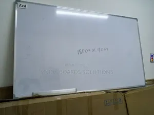 150cm × 90cm Magnetic Whiteboard – Ideal for Training Centres