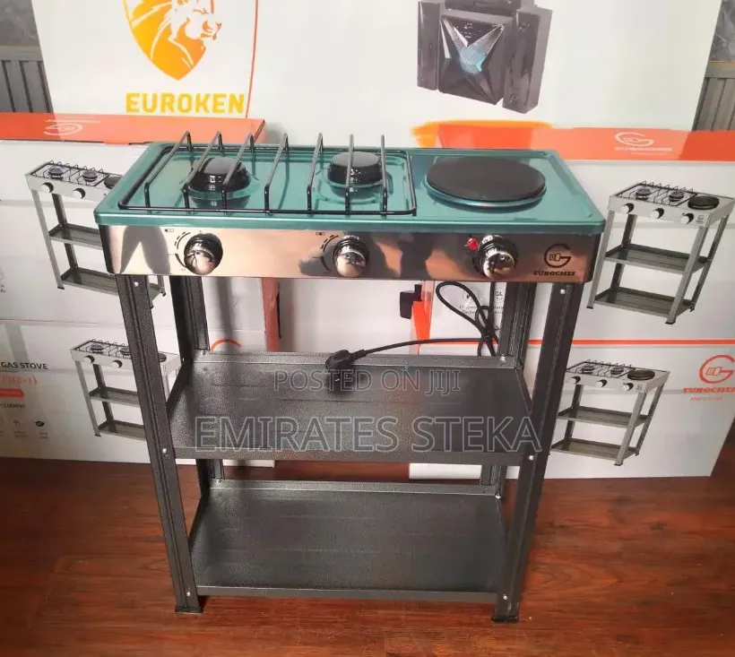 Eurochef Deluxe Gas Stove (Model: EC-6073 2+1)