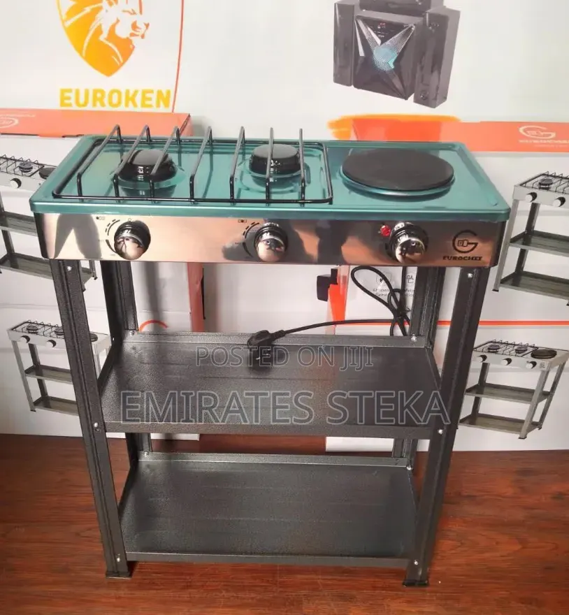 Eurochef Deluxe Gas Stove (Model: EC-6073 2+1)