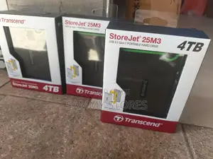 Transcend StoreJet 25M3 4TB USB 3.1 Gen 1 Portable HDD