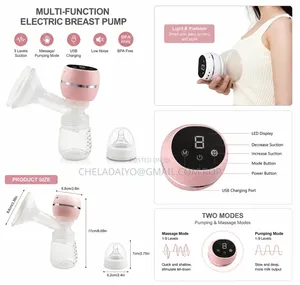Anti Backflow Rechargable Breast Milk Pump Plus Cupper