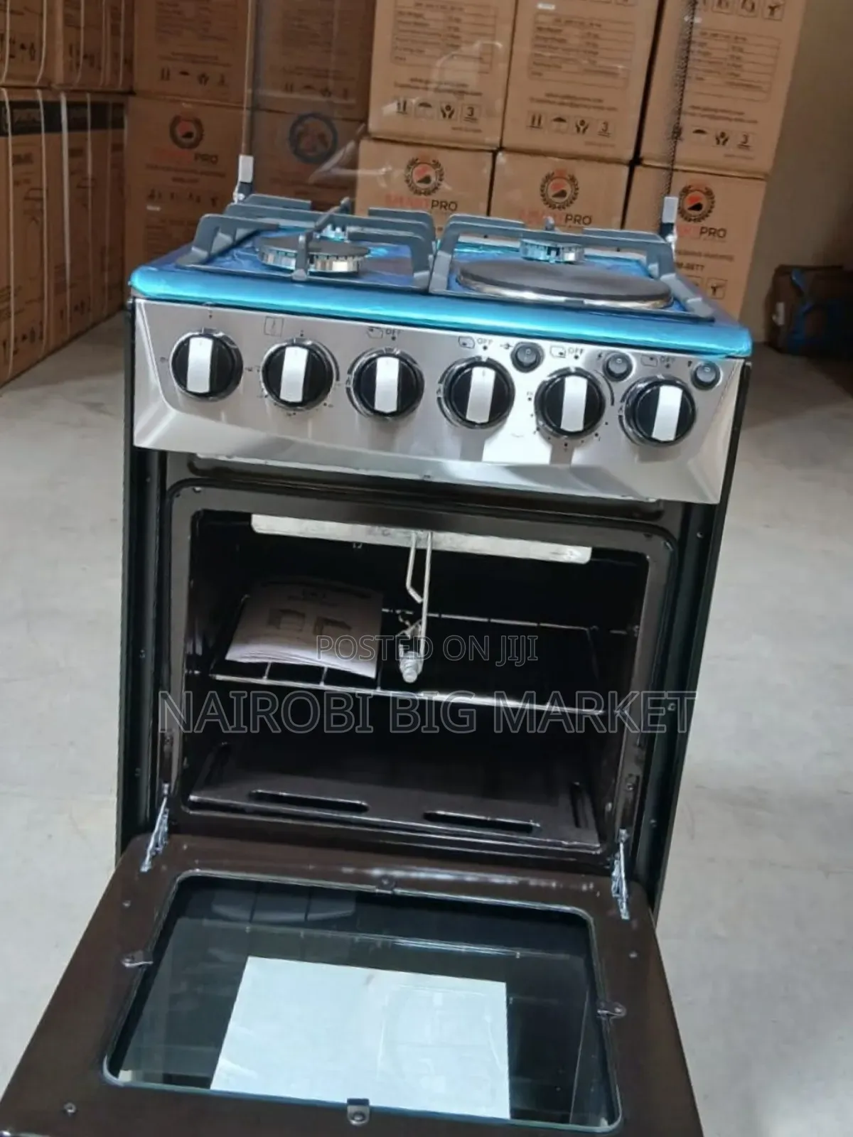 50*55 Smart Pro 3+1 Standing Cooker