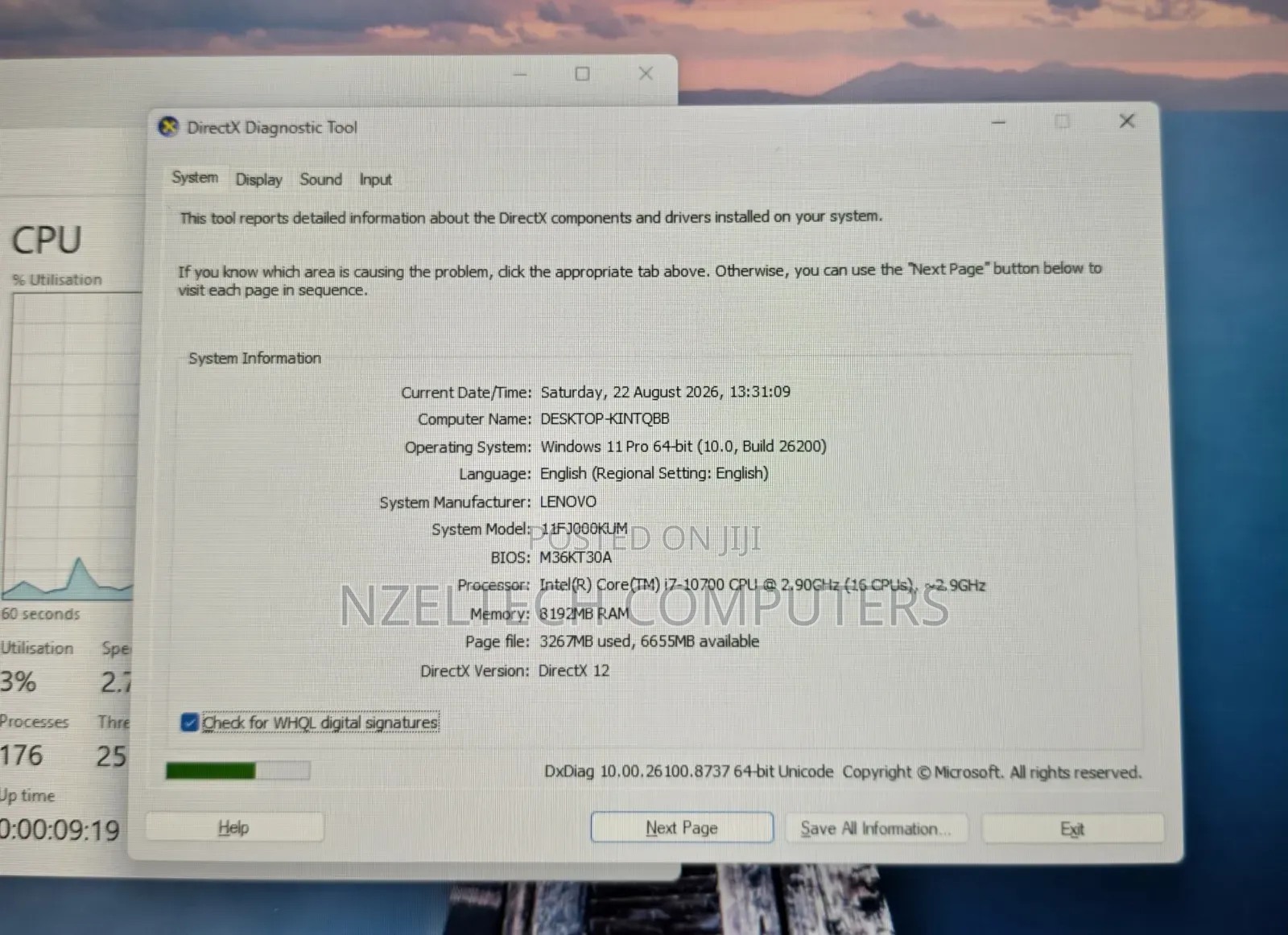 Desktop Computer Lenovo V510z AIO 8GB Intel Core i7 HDD 1T
