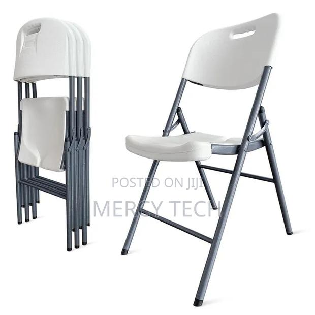 Foldable Chair (White) - thumbnail 2