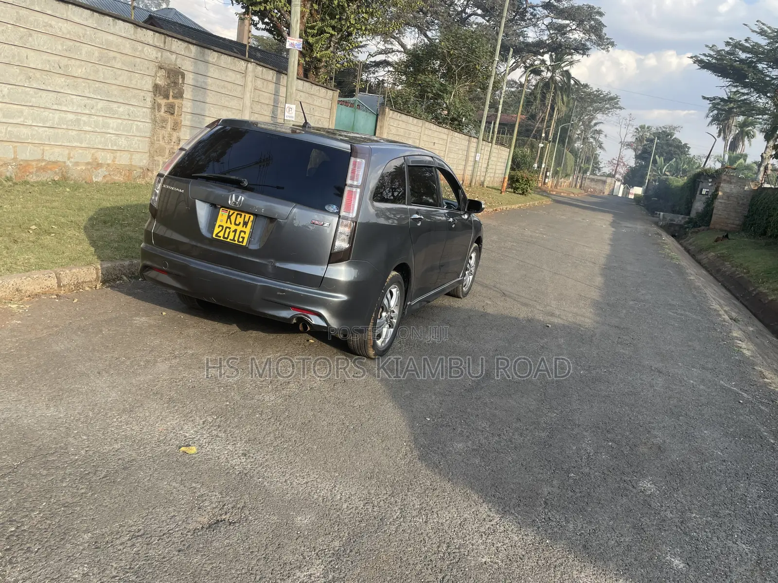 Honda Stream 2012 Gray