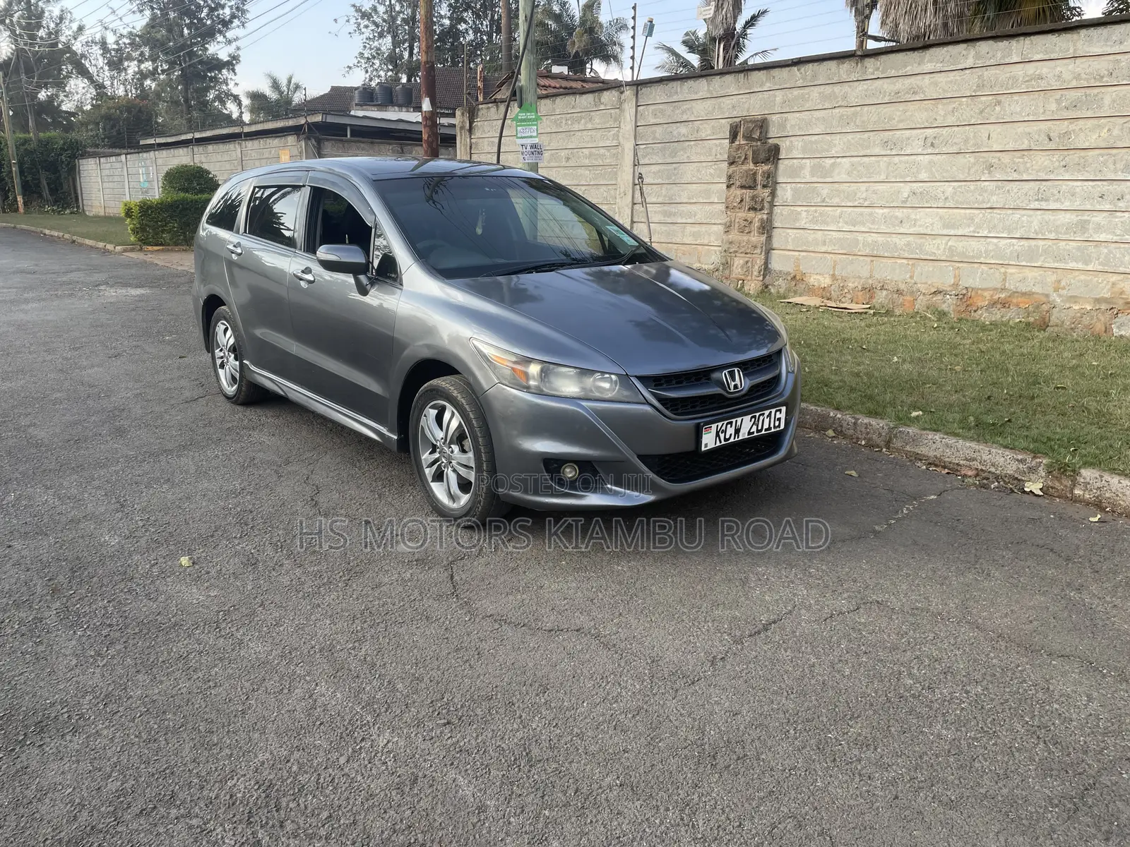Honda Stream 2012 Gray