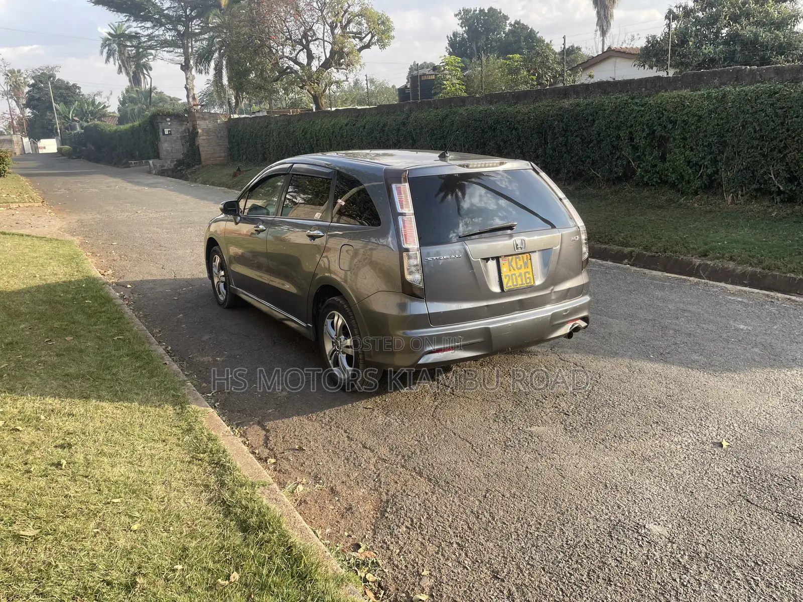 Honda Stream 2012 Gray
