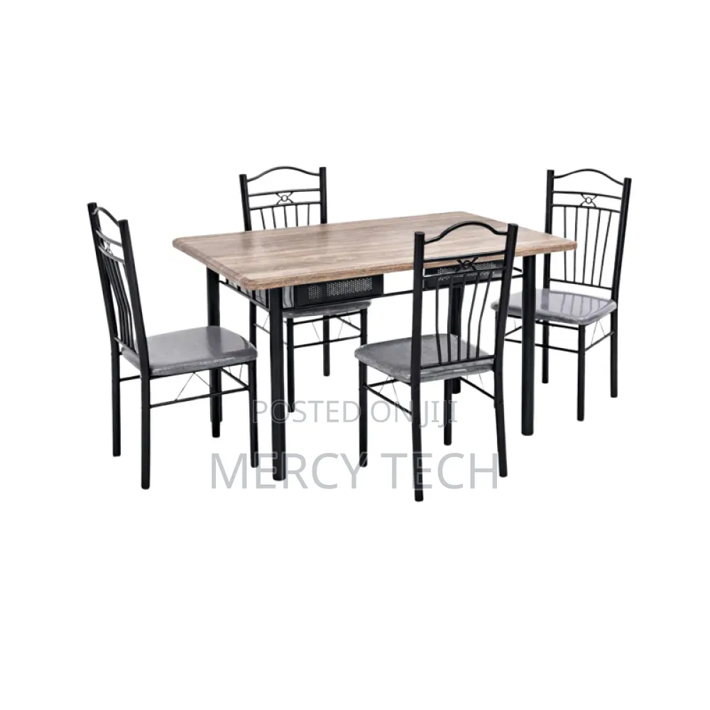 Modern Compact 4-Seater Dining Table