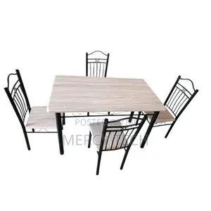 Modern Compact 4-Seater Dining Table