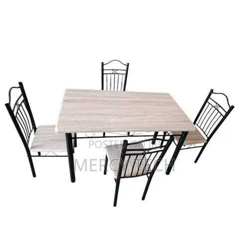 Modern Compact 4-Seater Dining Table