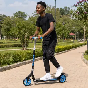 2 Wheel Kick Scooter With Adjustable Height Handle