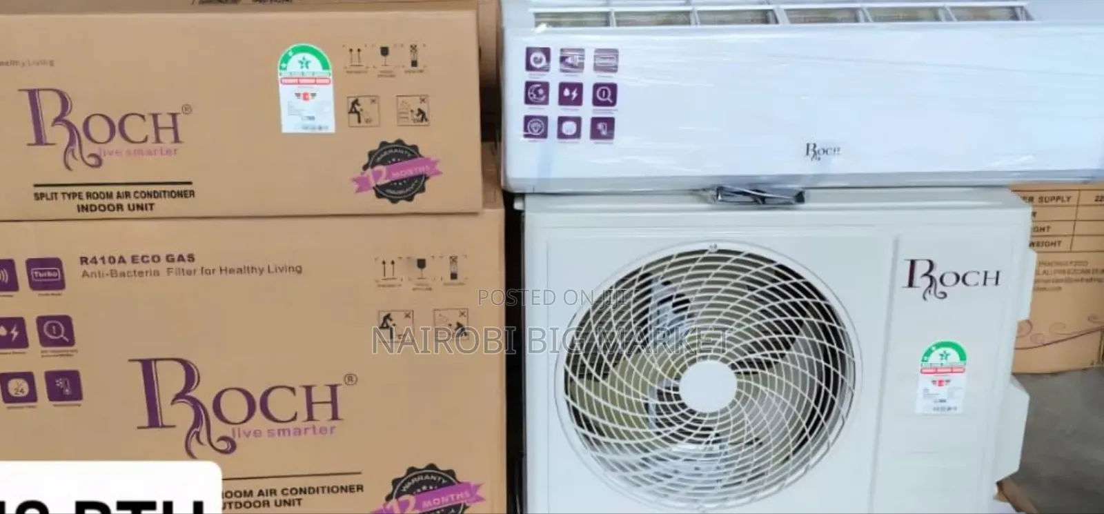 Roch Air Conditioner 18000btu