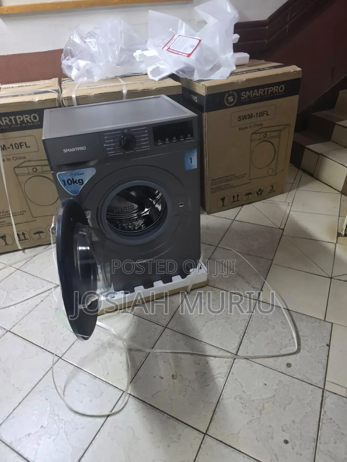 Smart Pro 8KG Front Load Washing Machine – Powerful Efficient