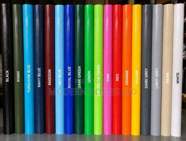 PVC Fabric: Waterproof, UV Resistant Available in Multiple Colours