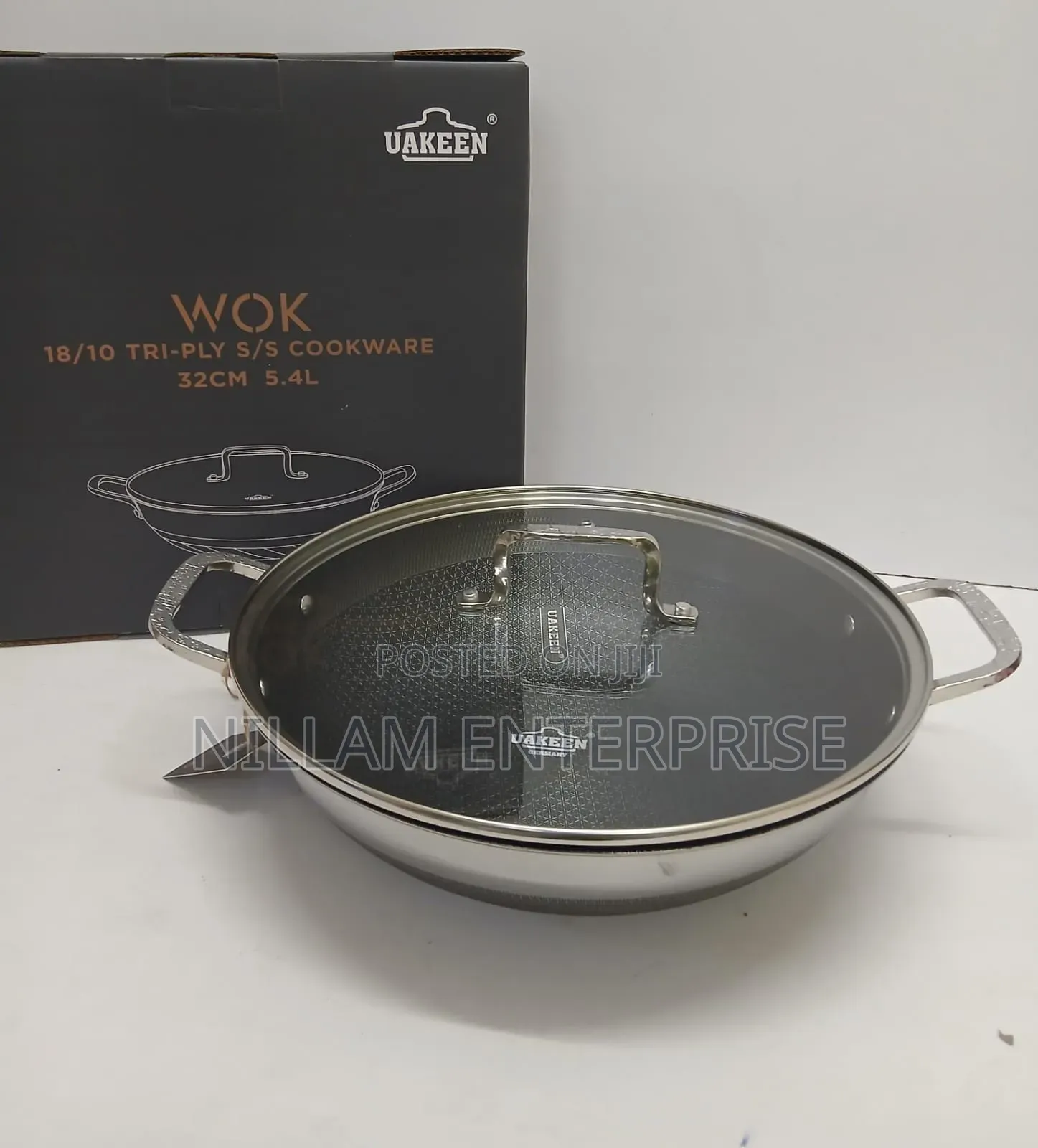 Stainless Steel Honeycomb Soup Pot