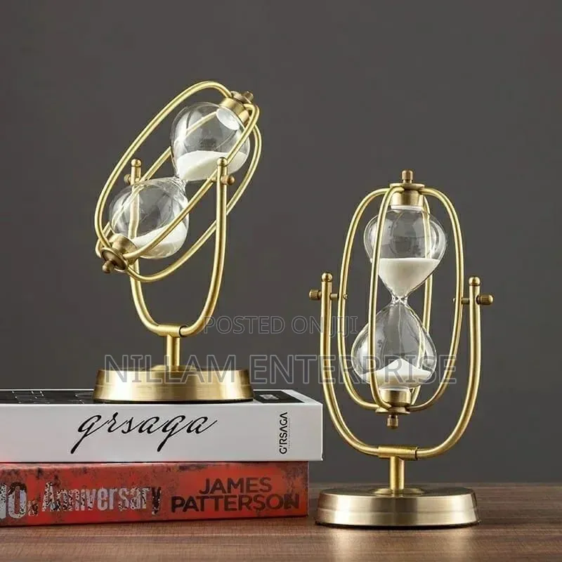 Metal Hourglass Sand Timer*
