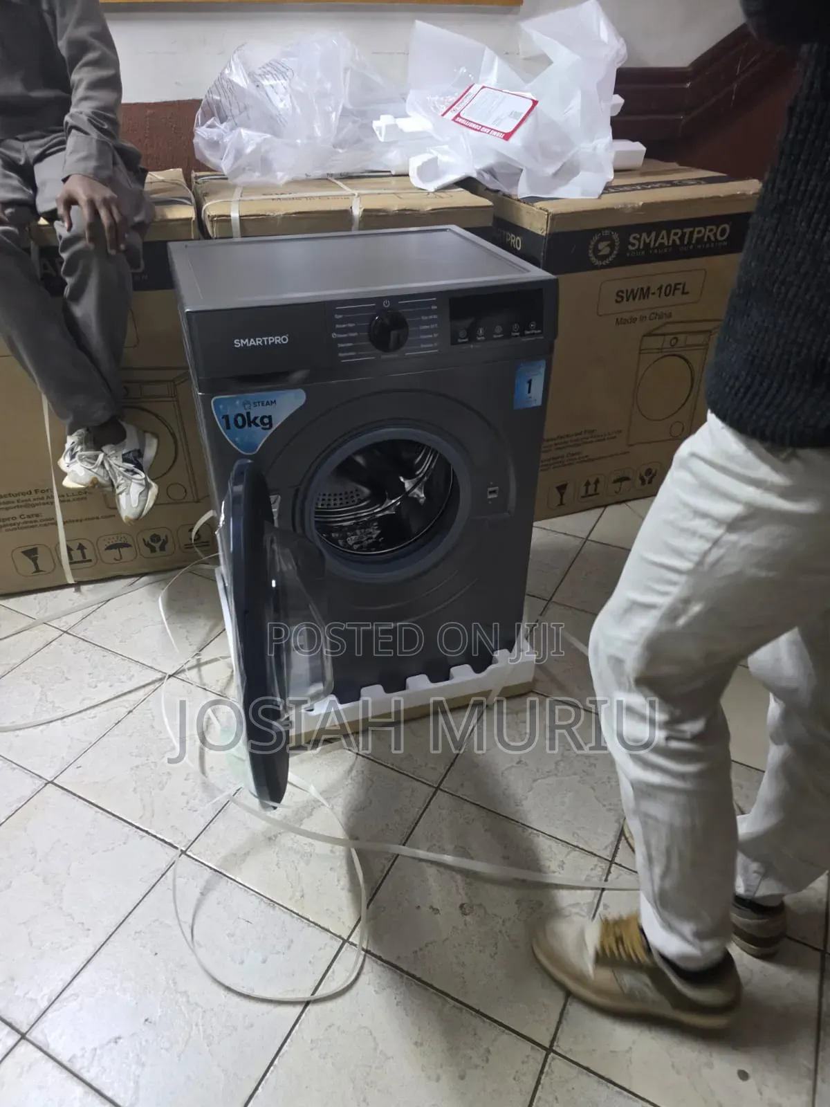 Smart Pro 8KG Fully Automatic Washing Machine – Wash Spin