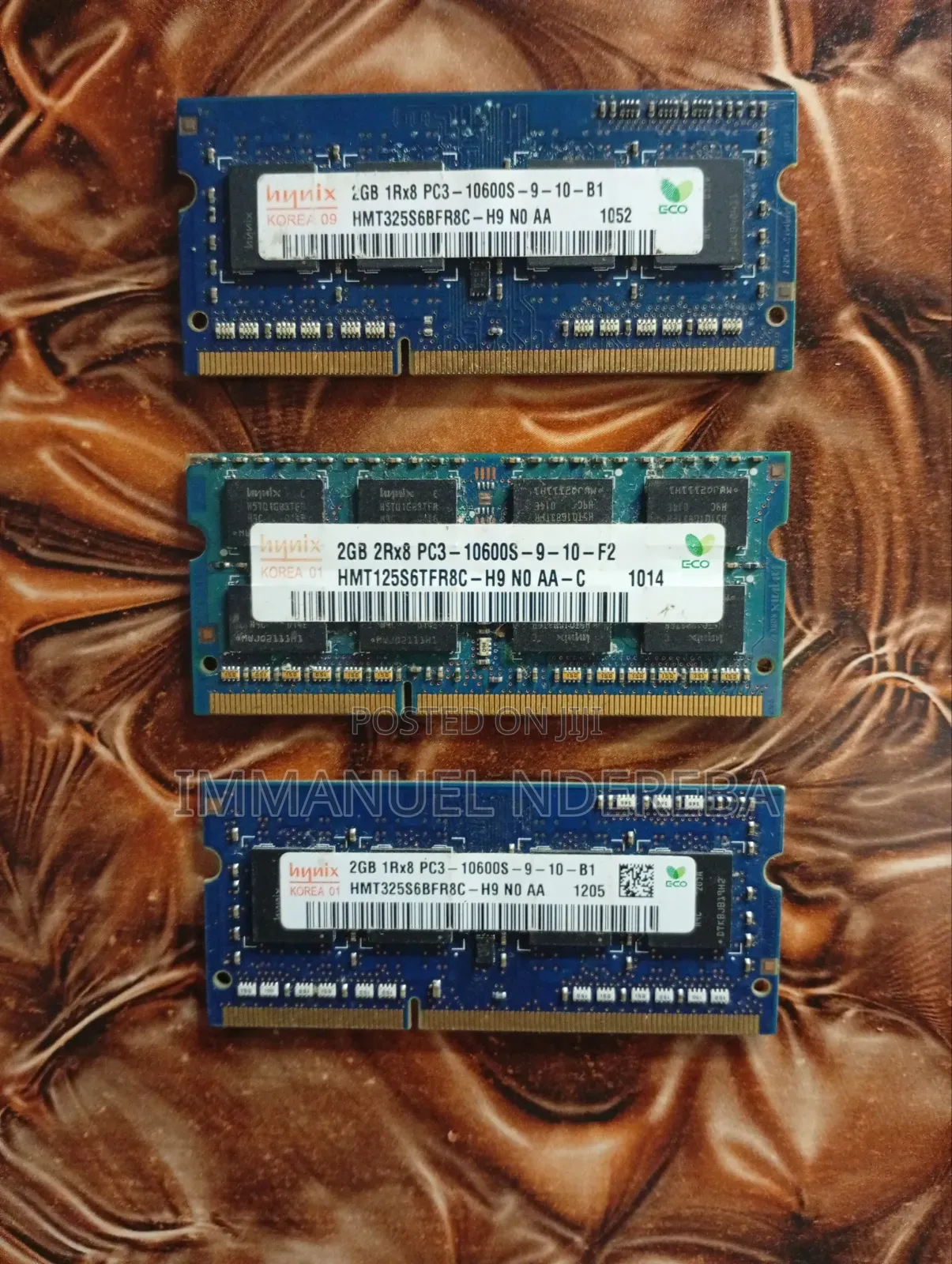 SK Hynix 2GB DDR3 1333MHz Laptop RAM – 3 Available