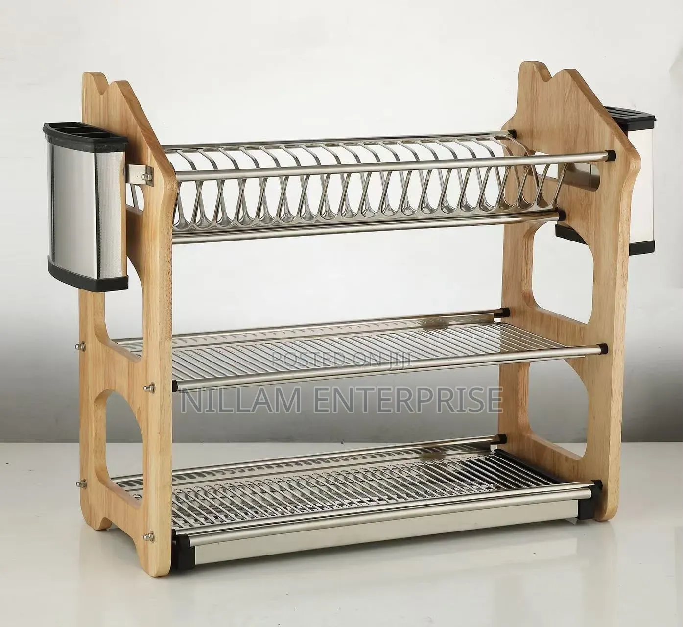 3 Layer Heavy Duty Dish Rack