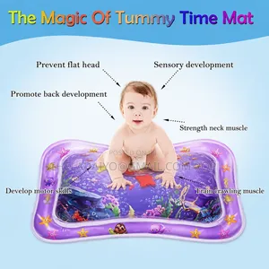 Baby Tummy Time Water Play Mat Pad