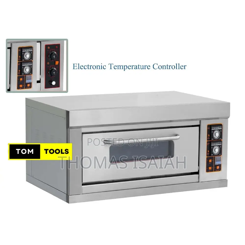 Single Deck 2 Tray Commercial Oven
