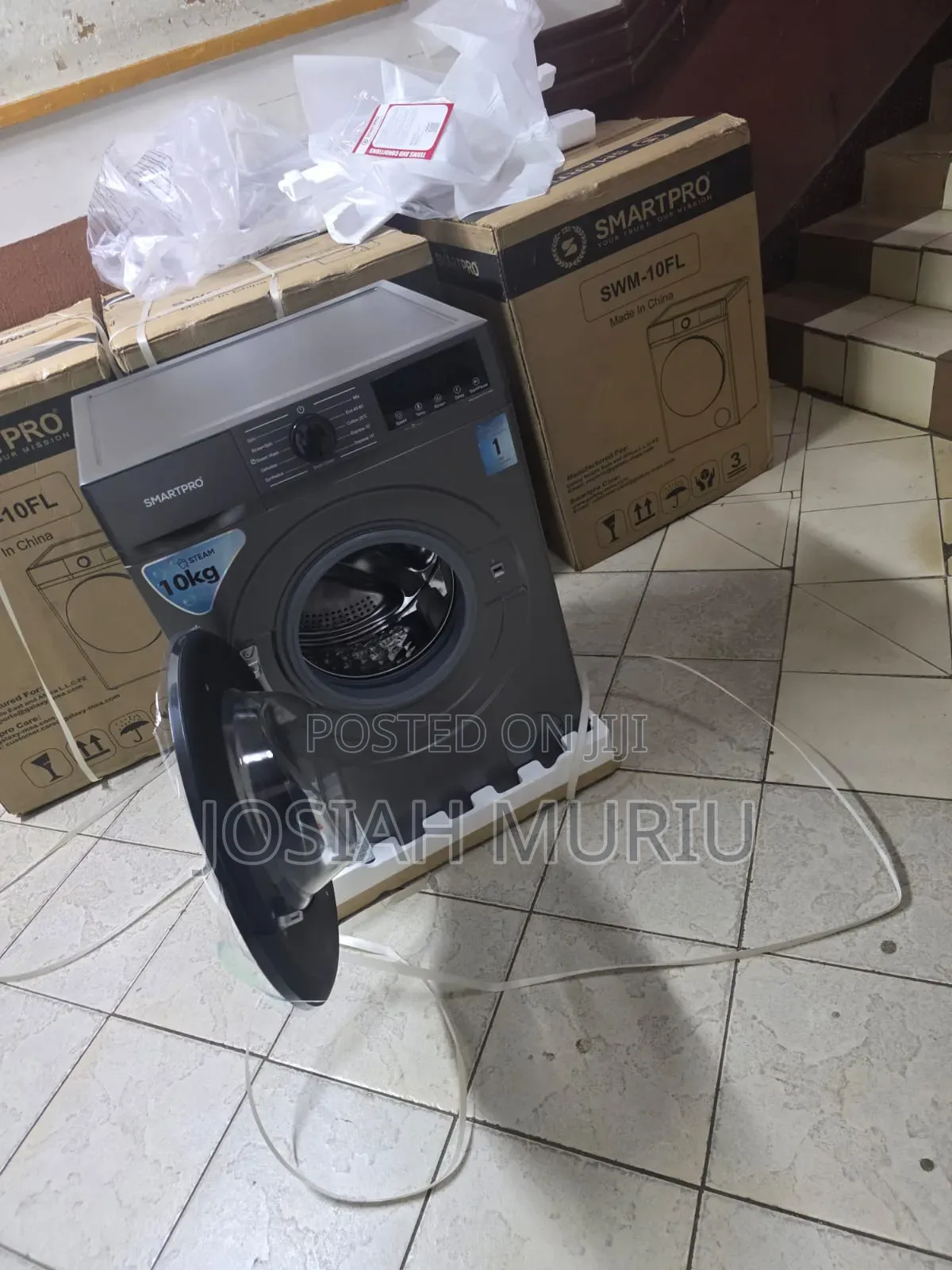 Smart Pro 8KG Front Load Washer – Perfect for Family Laundry