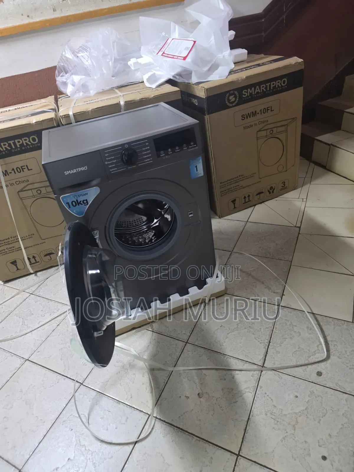 Smart Pro 8KG Washing Machine – 1200 RPM Energy Efficient