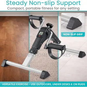 Folding Mini Exercise Bike Pedal Exerciser for Rehabilitation Exercise