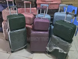 2-in-1 Rubber Suitcase Bag