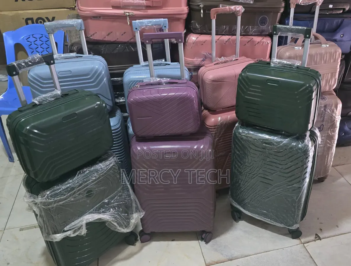 2-in-1 Rubber Suitcase Bag