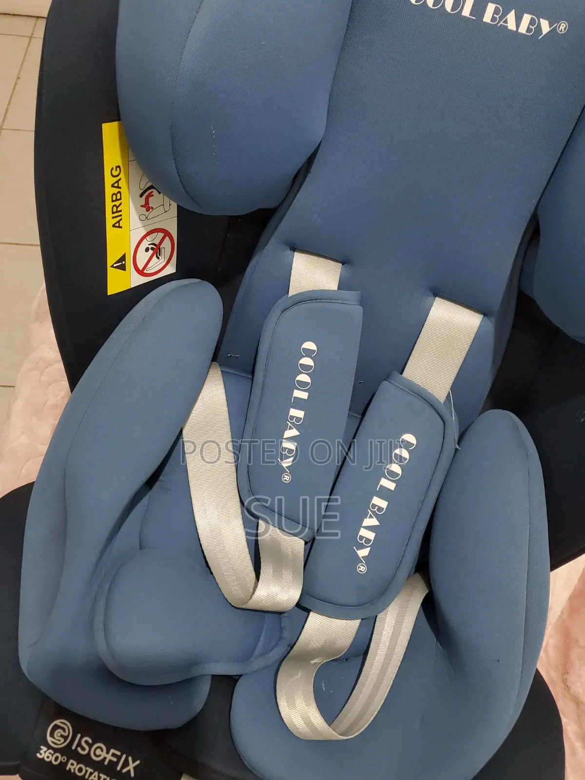 Cool Baby 360° Rotating Car Seat With ISOFIX