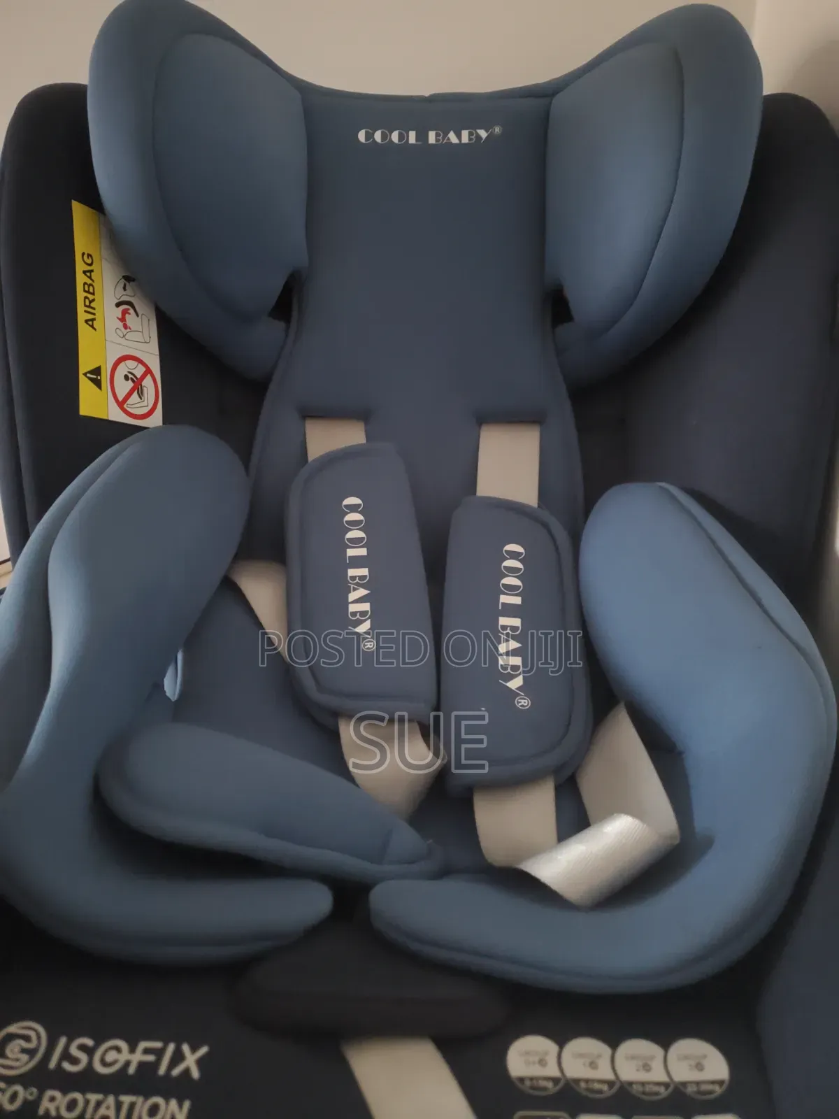 Cool Baby 360° Rotating Car Seat With ISOFIX