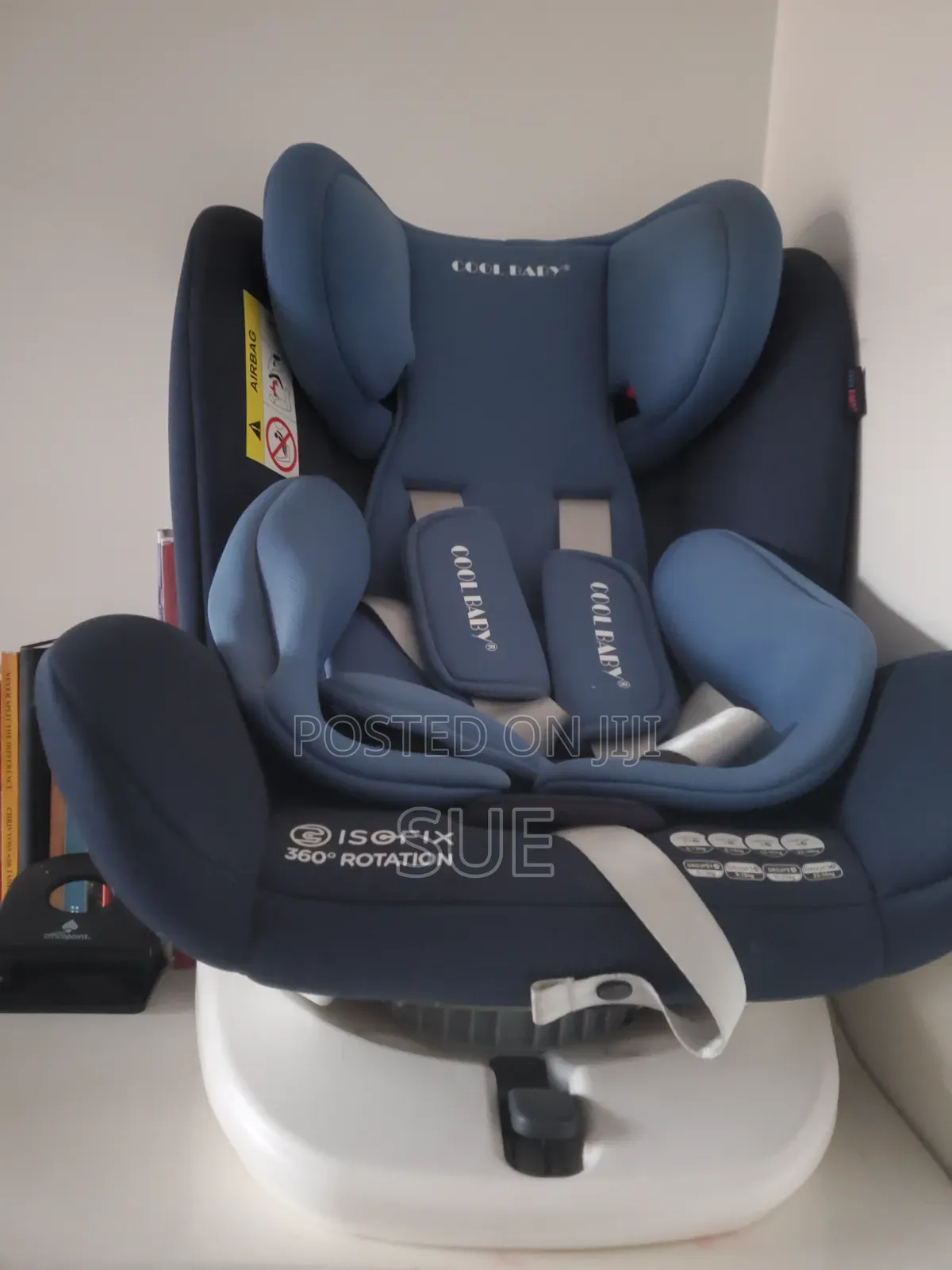 Cool Baby 360° Rotating Car Seat With ISOFIX