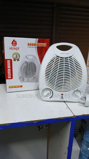 Durable Nunix Fan Heater Available in Stock