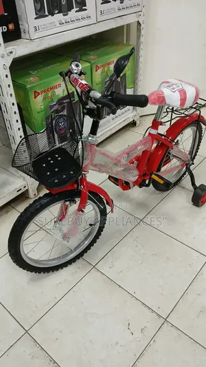 Kids Bike Size 16 With Training Wheels