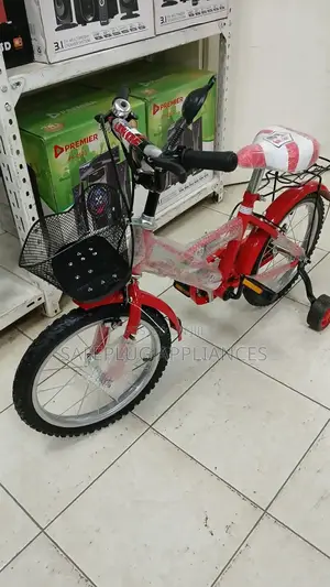 Kids Bike Size 16 With Training Wheels