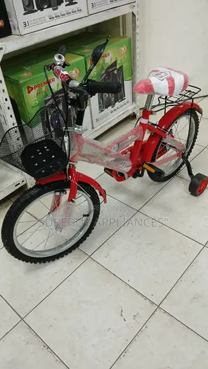 Kids Bike Size 16 With Training Wheels