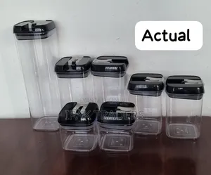 *New Arrival* *Acrylic 7pc Food Storage Container Set